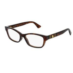 Authentic Gucci Eyeglasses GG0635O 002 Havana Full Rim Frames 51MM RX-ABLE